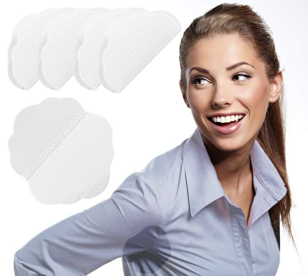 60Pcs/Set Quincunx Shaped Antiperspirant Pad disposable Underarm Armpit Sweat Absorption Shield