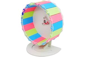 GKYZBB 7.3 inch Colored Hamster Wheel, Suitable for Small Animal Exercise Wheels