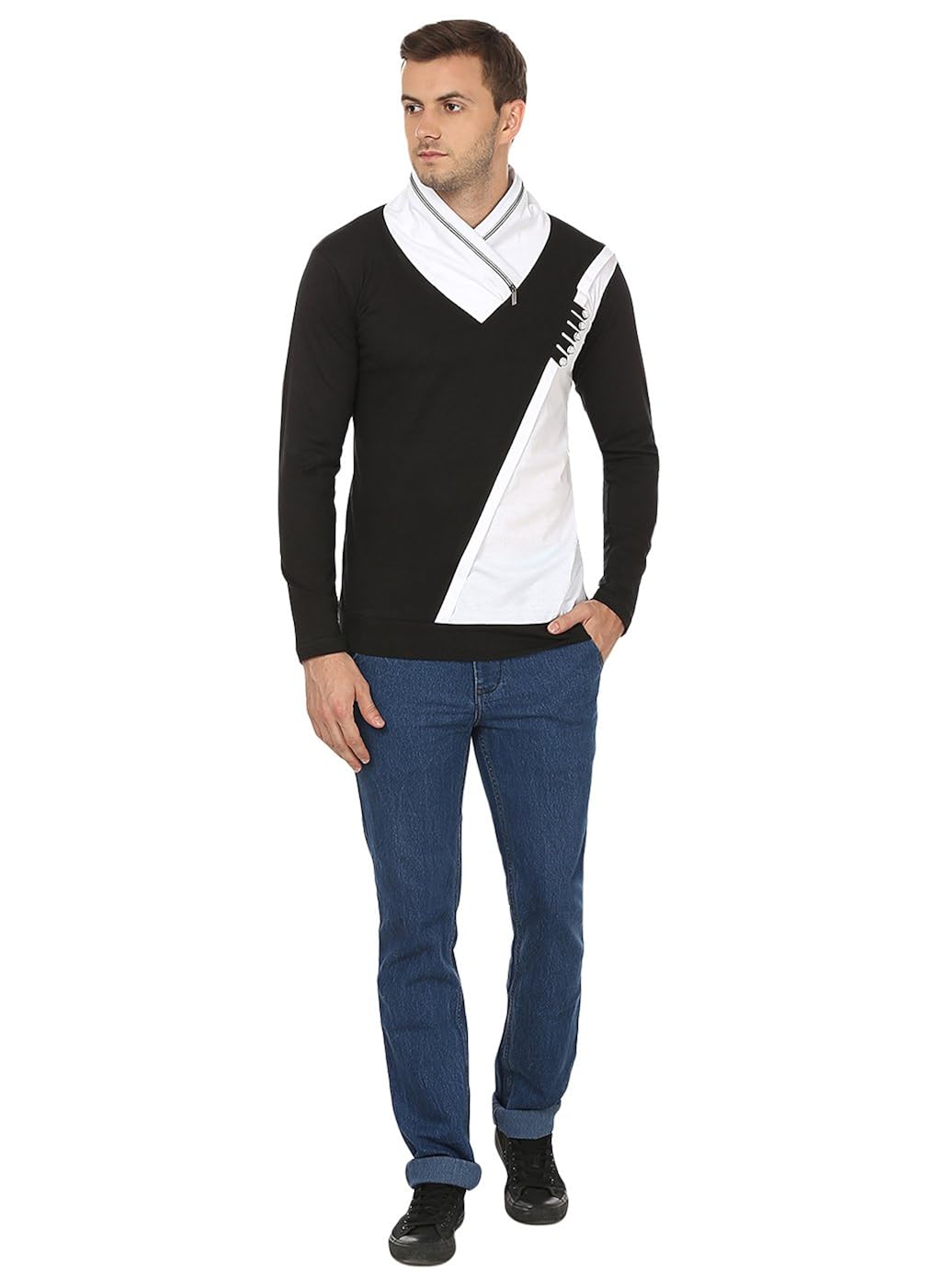 black collection boy's cotton t-shirt (bcsa0016_full_black_medium)