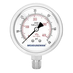MEASUREMAN Fully Stainless Steel Hydraulic Glycerin