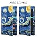 MoKo Case for Fire HD 8 2016 Tablet - Slim Folding Stand Cover with Auto Wake/Sleep for Amazon Fire HD 8 (Previous 6th Gen-2016 Release ONLY), Starry Night (NOT FIT the Latest 7th Gen 2017 Tablet)