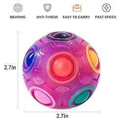 Vdealen Magic Rainbow Puzzle Ball, Fidget Ball