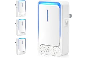 AKHQVC Plug In Air Ionizers - 4Pack Negative Ion Technology Air Purifier, Quiet Mini Air Freshener for Home, Bedroom, Office, Basement - Portable Air Purifiers for Odor, Dust, Pets Smell, Smoke