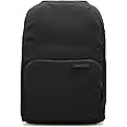 The Brevite Backpack - Casual daypack backpacks for every function. Compact but spacious 18L aesthetic traveling backpack with laptop compartment. (Black)