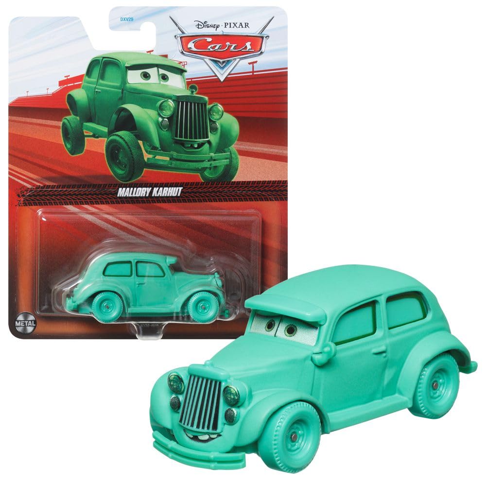 Mattel Mallory Karhut HKY38 Disney Cars Cast 1:55 Cars Vehicles, One Size — image 1