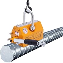 INTBUYING Steel Magnetic Lifter, Crane Hoist Lifting Magnet, Permanent