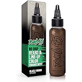 Tomb 45 NODRIP Enhancement Color | Hair Enhancer For Beard & Lineup | Water Resistant Hairline Filler Spray | Barber Beard Liner For Thicker & Fuller Hairstyling | Men’s Grooming Products