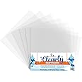 Bearly Art Clearly Craft Plastic - Crystal Clear Acetate Sheets for Crafts 12x12 - .007" - BPA Free - Compatible with Cricut and More - 25 Pack
