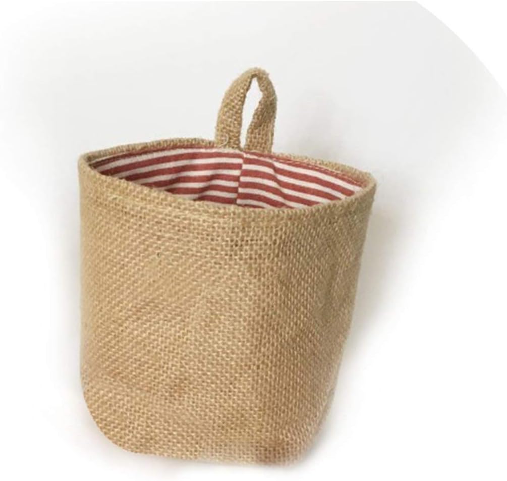 Kitchen Storage Bag Practical Living Room Storage Sack Cloth Bags Hanging Grocery Cloth Flowerpot Housing Basket,Type