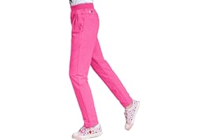 MEILONGER Girls Sweatpants Joggers Workout Baggy Yoga Sport Pants with Pocket Size 8,10-12,14-16,18-20