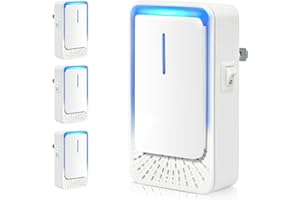 AKHQVC Plug In Air Ionizers - 4Pack Negative Ion Technology Air Purifier, Quiet Mini Air Freshener for Home, Bedroom, Office, Basement - Portable Air Purifiers for Odor, Dust, Pets Smell, Smoke