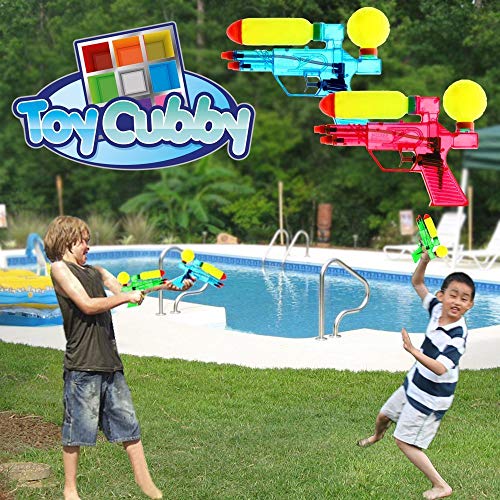 Mega Pack of 24 - Double Barreled Squirt Guns - Summer Outdoor Activity Play Fun Fighting Toys - A Must to Try!