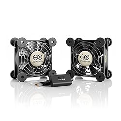 AC Infinity MULTIFAN S5, Quiet Dual 80mm USB