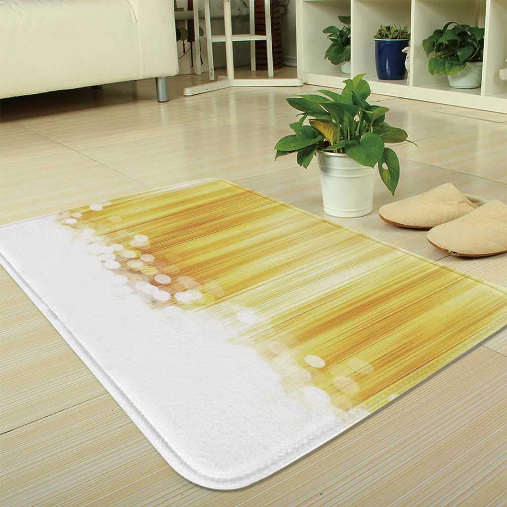 Amazon Com Tecbillion Custom Carpet Yellow Decor For