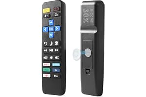 Big Button for Roku TV Remote with Flashlight - Compatible with Roku TV Only | Easy-to-See Keys for Seniors & Visually Impair