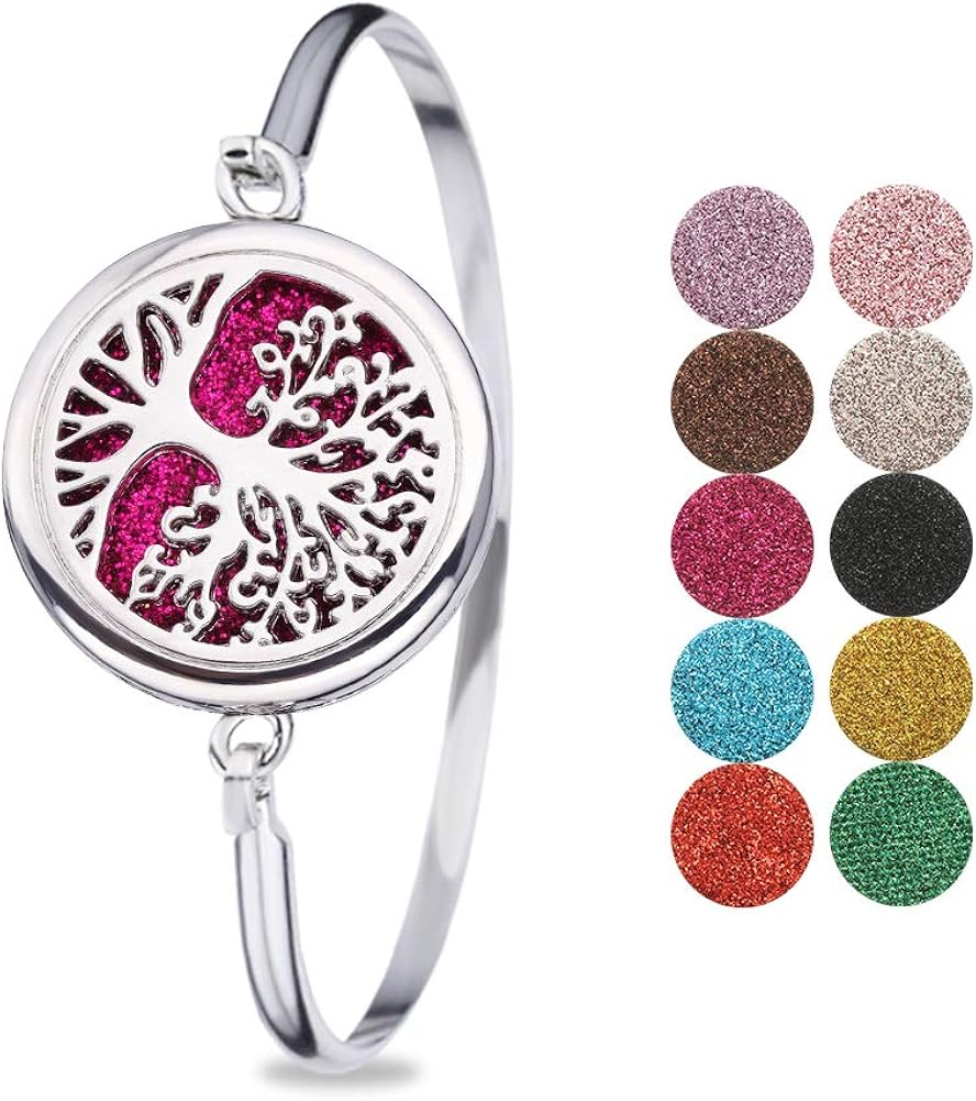 Soleebee Aromathérapie Huile Essentielle Diffuseur Bracelet de Parfum