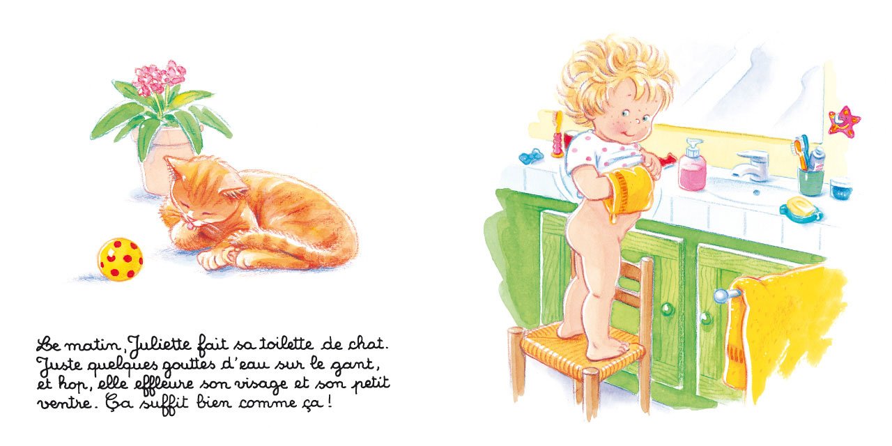 Juliette Fait Sa Toilette Juliette 21 Lauer Doris Amazon Com Books