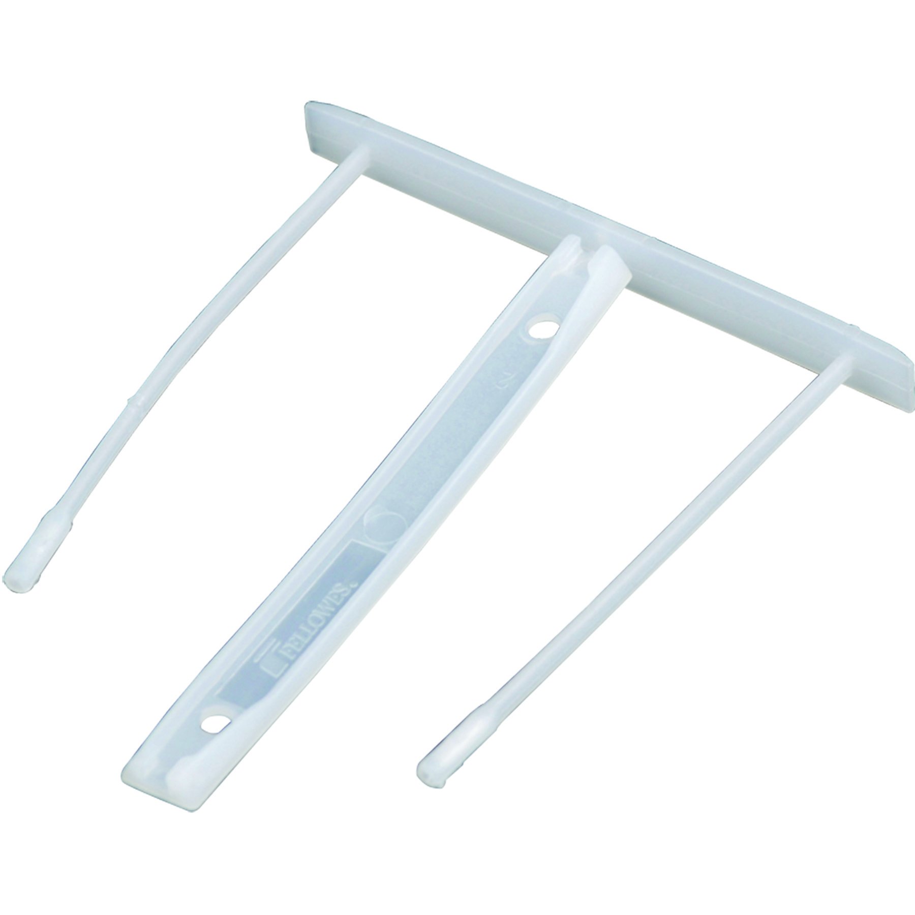 Fellowes Transit Filing Clips Environmentally-Friendly 80 mm Pack of 100 White
