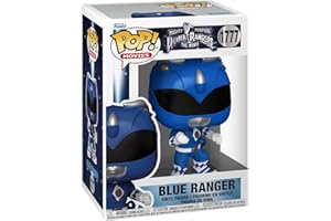 Funko Pop! Movies: Mighty Morphin Power Rangers: The Movie - Blue Ranger - Power Rangers Movie - Collectable Vinyl Figure - Gift Idea - Official Merchandise - Toys for Kids & Adults - Movies Fans