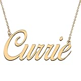 HUAN XUN Customized Custom Simple Any Name Necklace