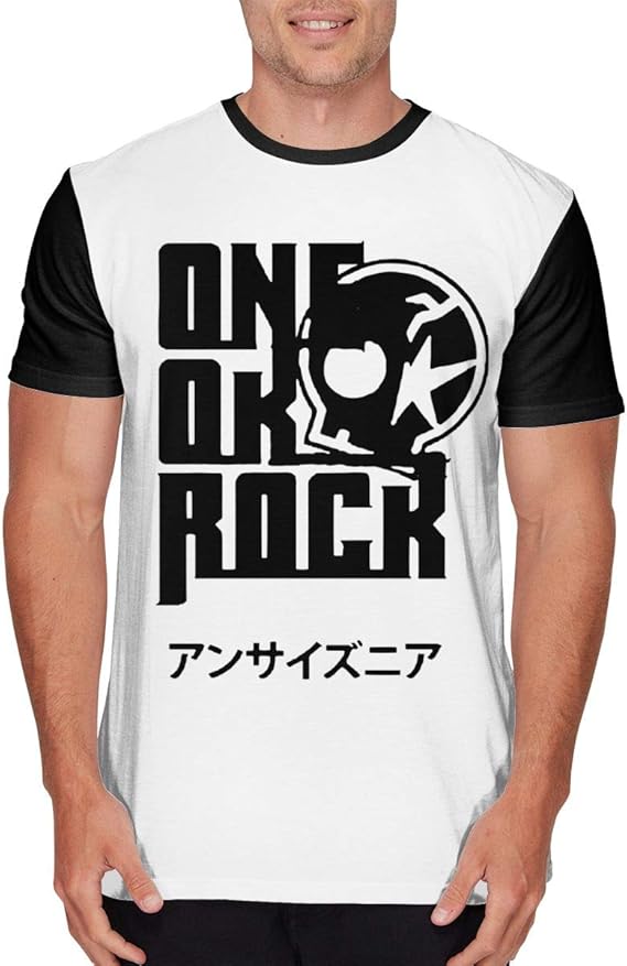 Amazon Co Jp ｔシャツ メンズ One Ok Rock ワンオクロック 半袖 スポーツ ゴルフ トップス ポップ インナーシャツ 服 ファッション小物