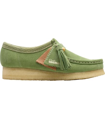 Amazon.com | Clarks Originals Men's Wallabee Wolf Suede 26181140