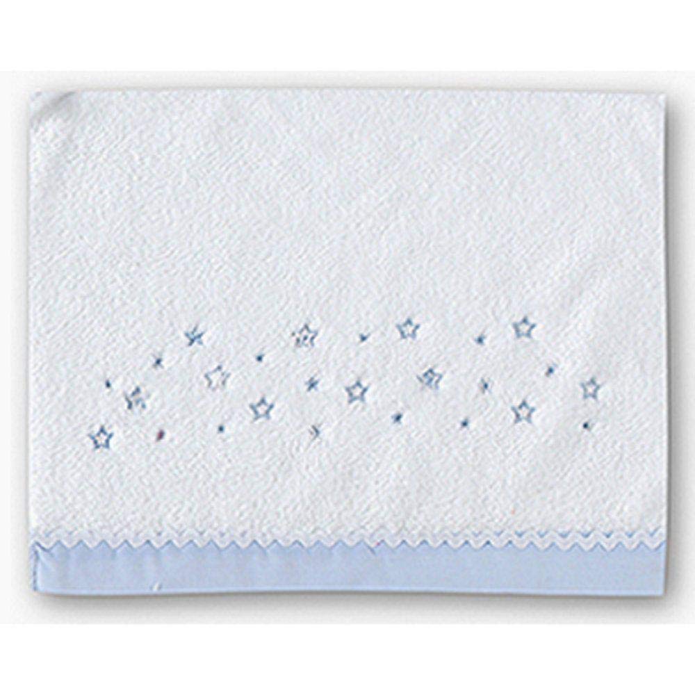 pirulos Dot Stars – Microfibre Bed Linen for cot – Blue