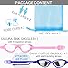 COOLOO Swim Goggles Men, 2 Pack Swimming Goggles for Women Kids Adult Anti-Fog, Pink & Sapphire