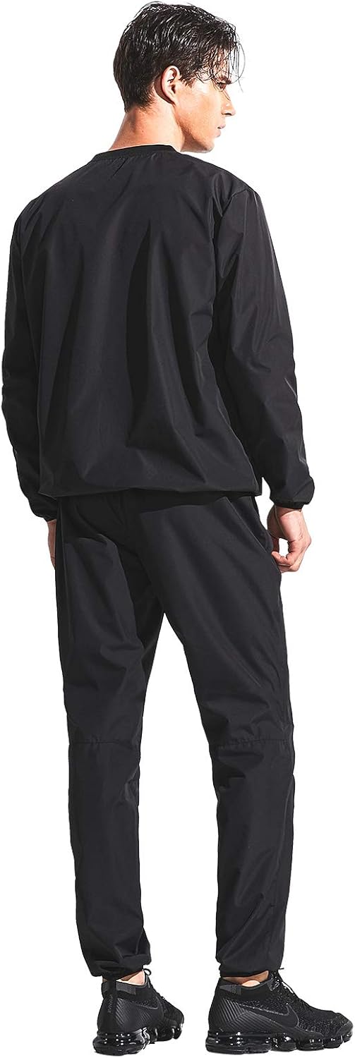 HOTSUIT Sauna Suit Men Anti Rip Sweat Suits Gym Boxing Workout Jackets : Sports & Outdoors