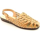 Softspots Women's Slingback Sandal, Natural, 9.5 Wide