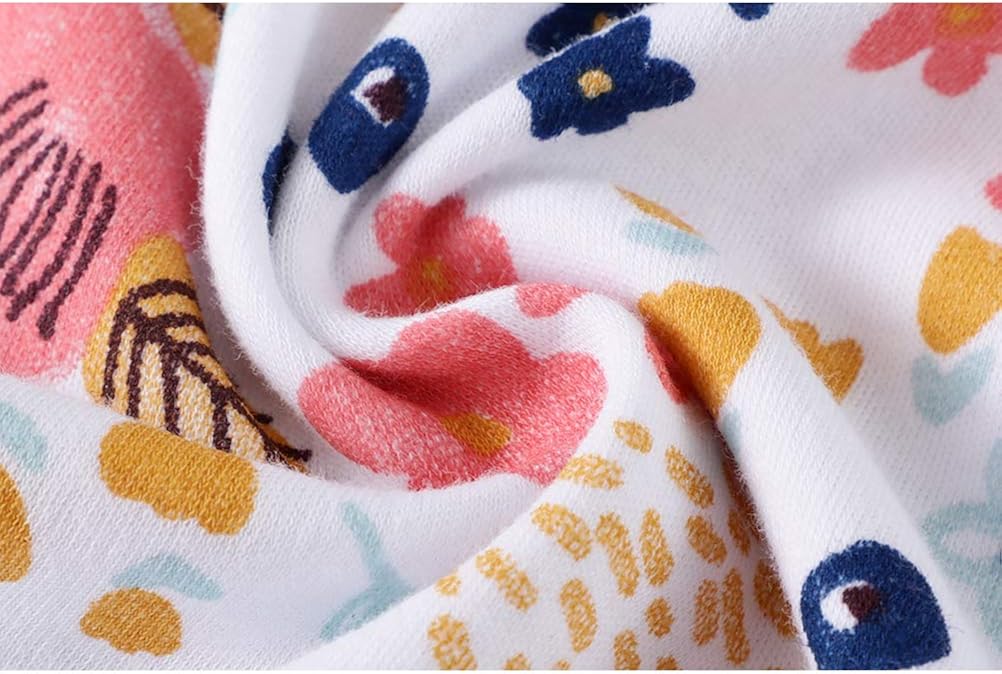 Marquebaby Baby Sleep Gown - Organic Cotton Lightweight 0-18 Months Sleeper for Easier Diaper Changing with Mitten Cuffs: Clothing