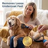 Fur Magic Dematting Comb for Dog & Cat – Dual Sided Deshedding Tool view 2