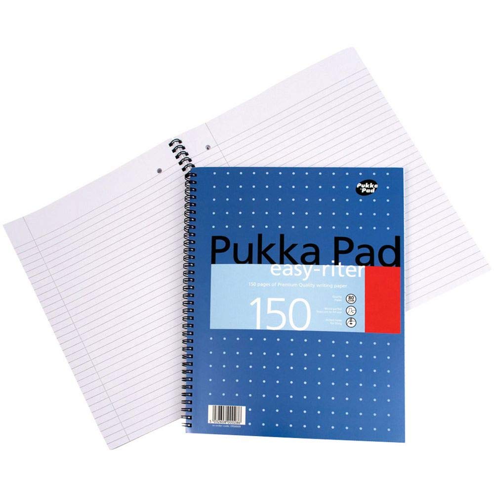 3 X A4 80gsm Easy-Ritter Writing Pad - Metallic