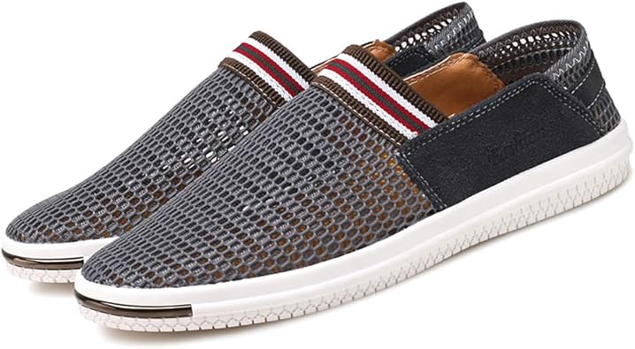 mens mesh boat shoes