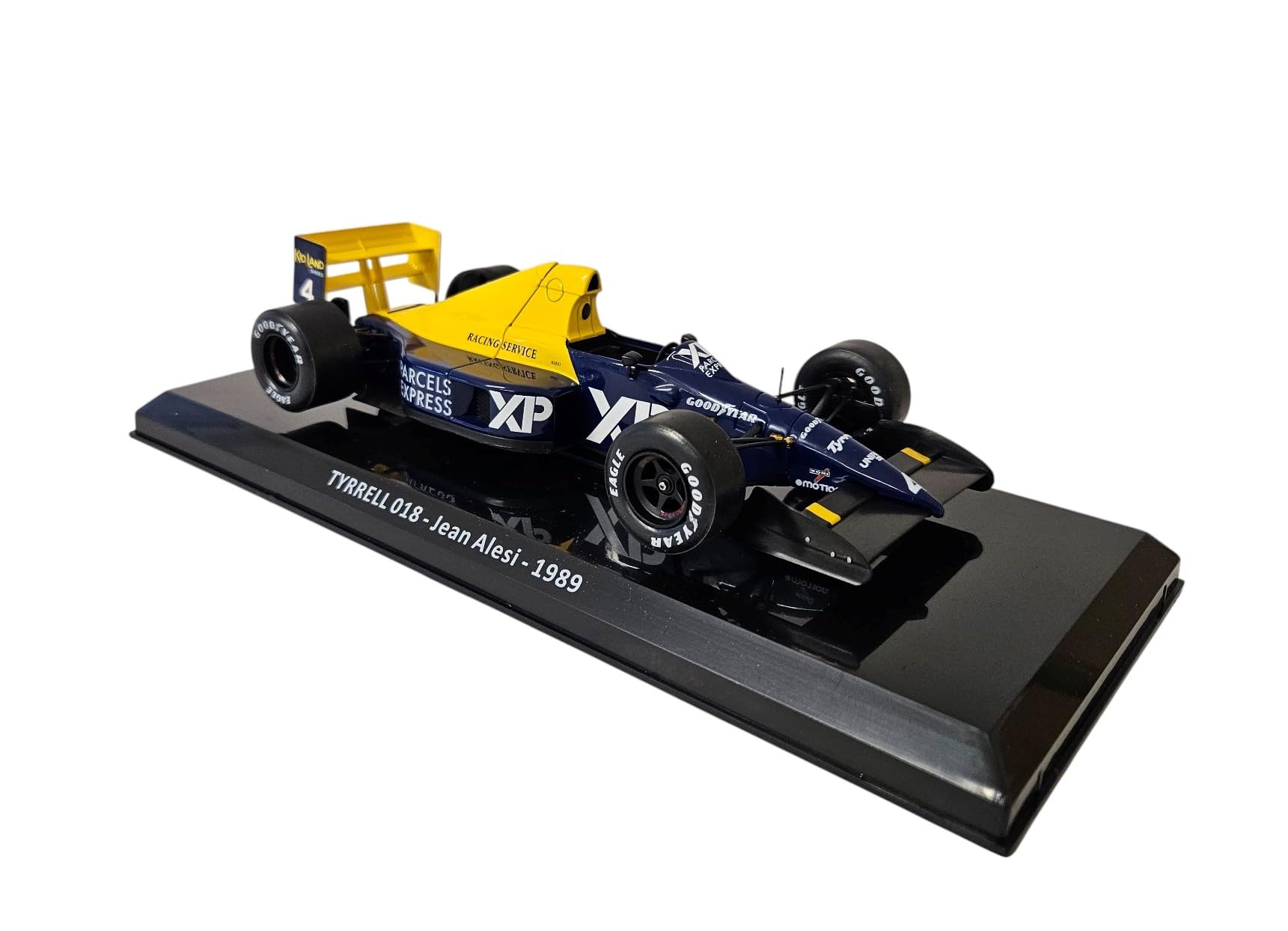 OPO 10 - 1/24 scale Formula 1 car compatible with TYRRELL 018 Jean Alesi 1989 GP F1 - OR101