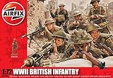Airfix A01763 WWII British Infantry Northern Europe Model Building Kit, 1:72 Scale