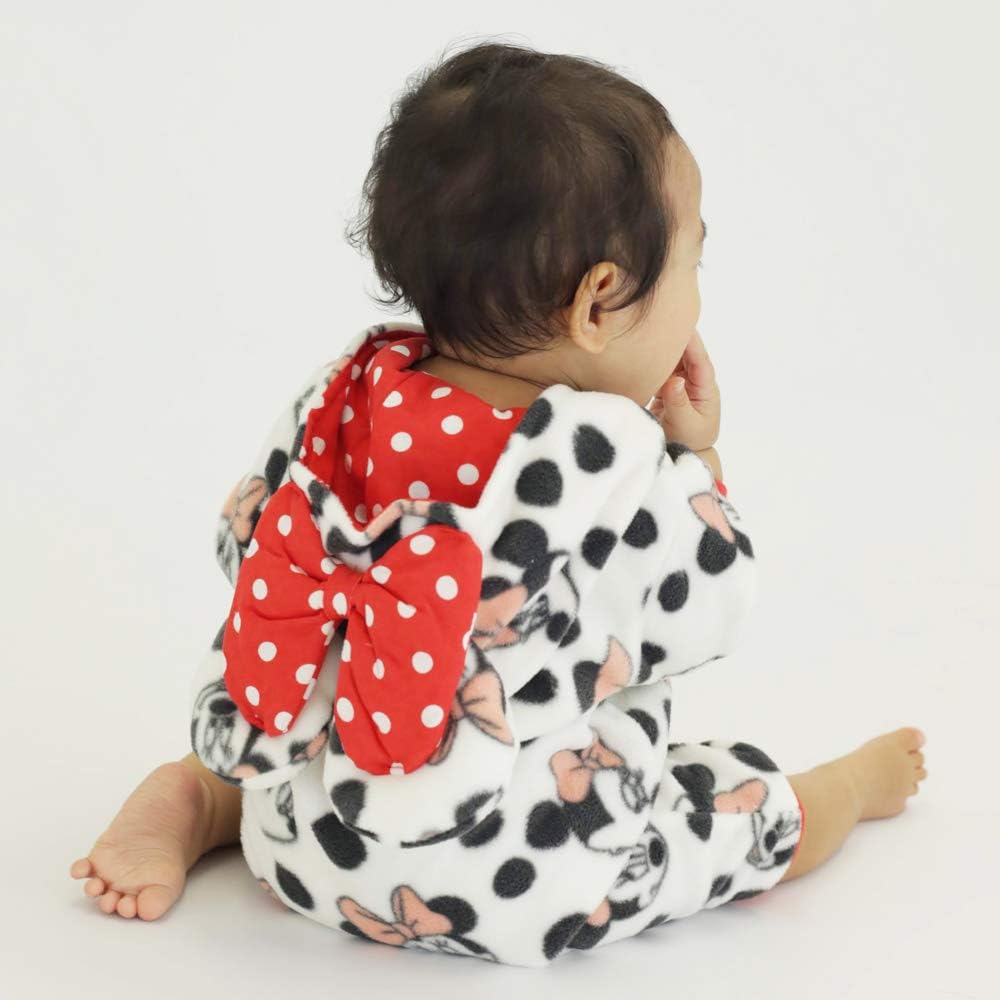 Amazon Co Jp ディズニー ミニー 出産準備 新生児 ベビー服 赤ちゃん カバーオール 着ぐるみ 60 70 80 服 ファッション小物