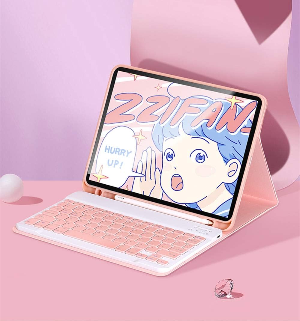 AnMengXinLing iPad Pro 12.9 Case with Keyboard2020 [with