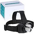 2025 New Rechargeable LED Laser Headlamp with Laser Pointer High Lumens- Lightweight Laser Headlights Enhance Professional Physical Therapy with Adjustable Angles Headband and Powerful LED Lights