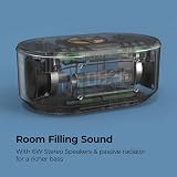 i-box Dawn Alarm Clock with Wireless Qi Charger Bluetooth Speaker FM Radio view 6