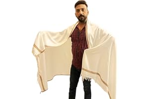 SHOPUKASA Men’s Shawl Winter Mens Scarf Keffiyeh Shemagh Cashmere Feel Scarves – Warm, Soft, Fashion Scarf for Men Gifts