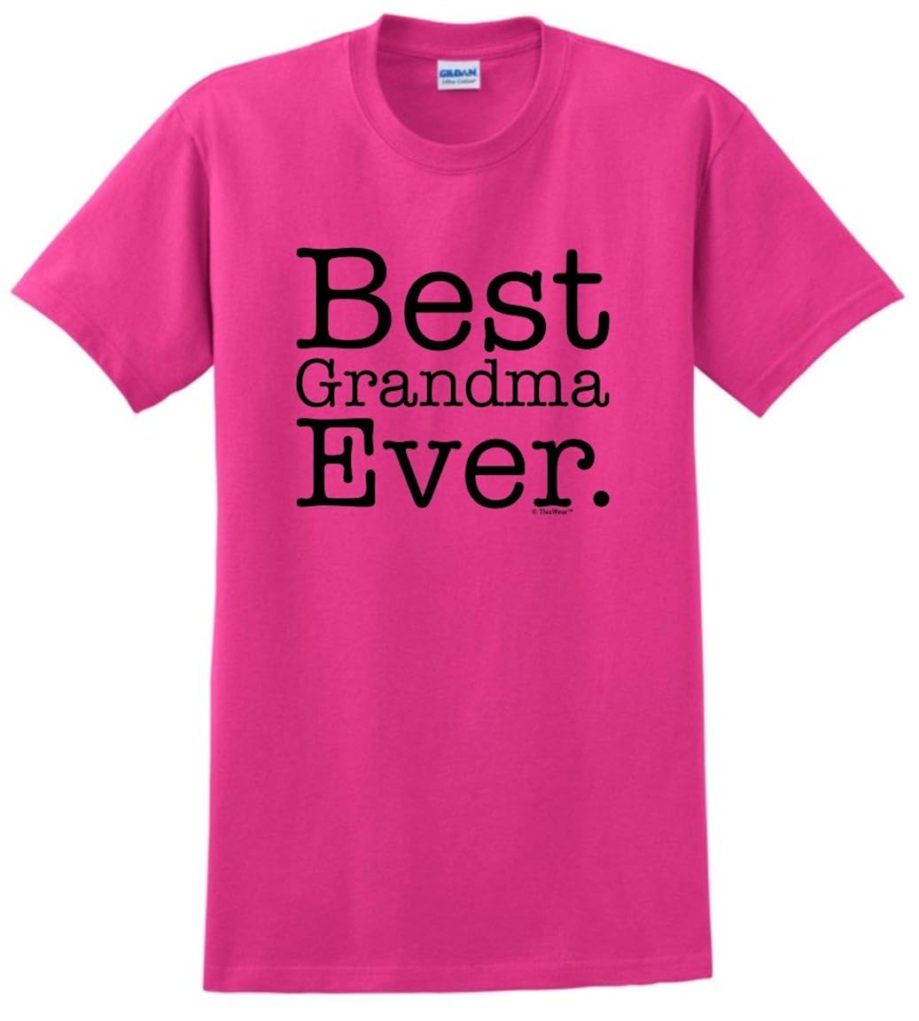 Best Grandma Ever T Shirt 7697 Jznovelty