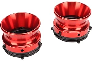 RASTKY Nab Hub Adapters Polished Aluminum Alloy Universal Loading Device for Studer 10 Inch Opener for Akai, Red Color Suitab