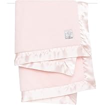 Amazon.com: Little Giraffe Posh Mink Baby Blanket 29" x 35", Pink ...