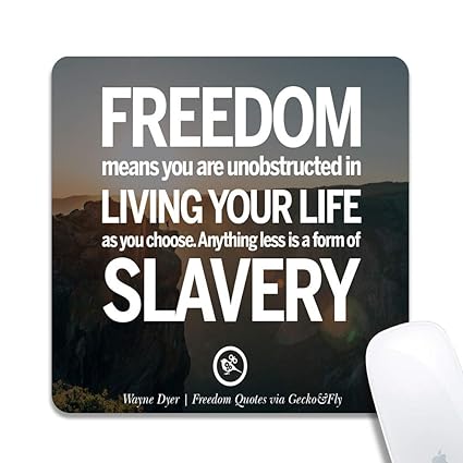 Amazon Com Mouse Pad Changing Quotes Mousepad Round Mouse