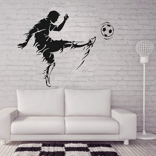 Pegatinas de pared de vinilo para deportes para niños, pegatinas ...