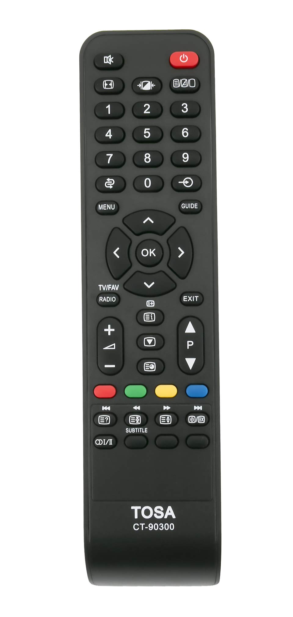 vinabty Replace Remote CT-90300 CT90300 for Toshiba 32AV505DB and More for Household Television Accessory
