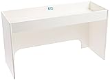 TrippNT 50123 White PVC 24 Step Shelf 24 Width x 10