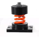 Easyflex Cup Spring Mount Isolator, 352 lbs Capacity, 1" Deflection (Orange, Pack of 4) Total Load 1408 lbs