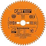 CMT 272.250.60M ITK PLUS FINISH SAW BLADE HW 250X2.4X30 Z=60 FTG+ATB